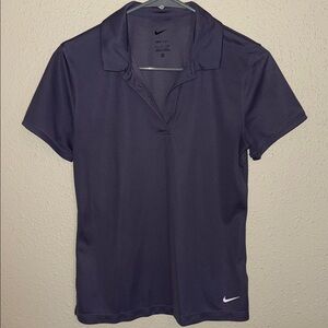 Nike Women's Polo Shirt - Navy